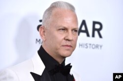 Ryan Murphy arrives at the amfAR Inspiration Gala at Milk Studios on Oct. 29, 2015, in Los Angeles.