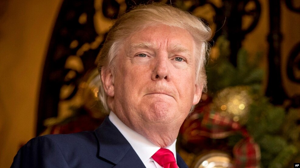 Tổng thống đắc cử Donald Trump.