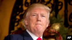 President-elect Donald Trump in Palm Beach, Florida, Dec. 21, 2016.