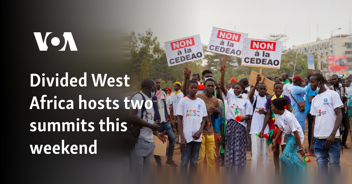 Divided West Africa hosts two summits this weekend