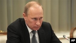 Tổng thống Nga Vladimir Putin 