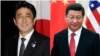 安倍“俯瞰地球仪” 欲破中国 “珍珠链”?