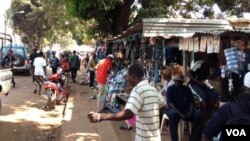 Des replacés à Boy-Rabe, Bangui