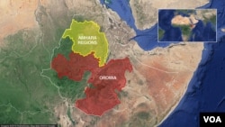 Oromia and Amhara regions of Ethiopia