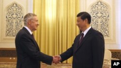 Американски сенатори во Пекинг