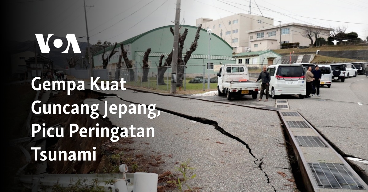 Gempa Kuat Guncang Jepang, Picu Peringatan Tsunami