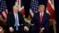 Премєр-міністр Борис Джонсон з президентом Дональдом Трампом, який висловив підтримку британському колезі на зустрічі в ООН у Нью-Йорку 24 вересня 2019 р.