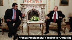 En el encuentro bilateral Maduro reiteró su apoyo a Rusia que atraviesa severos problemas económicos.