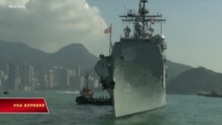 Hải quân Trung Quốc lại đối đầu với tàu chiến Mỹ ở Biển Đông