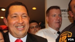 President of Venezuela, Hugo Chavez, at the 64a General Assembly of the ONU.