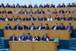 Foreign-based Uzbek professionals gathered in Tashkent, Uzbekistan, Jan. 3, 2020. (Credit: eyuf.uz)
