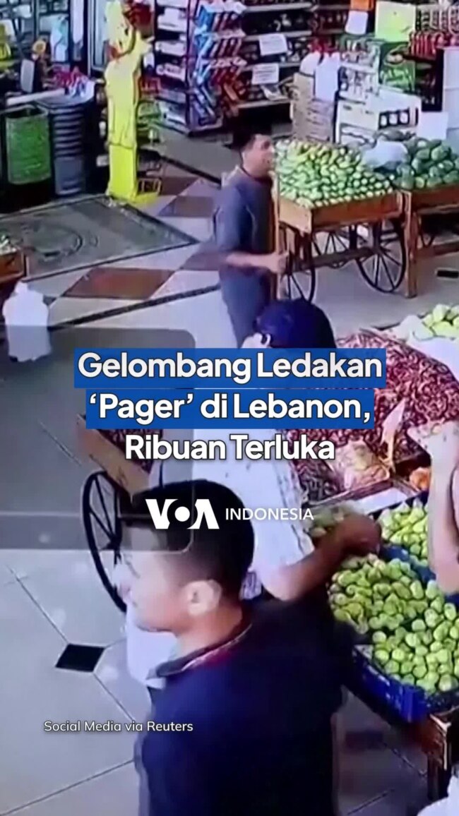 Gelombang Ledakan ‘Pager’ di Lebanon, Ribuan Terluka