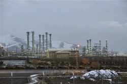 FILE - Iran's heavy water nuclear facilities are seen near the central city of Arak, 150 miles (250 kilometers) southwest of Tehran, Jan. 15, 2011.