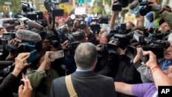 Marc Agnifilo, attorney for Sean &quot;Diddy&quot; Combs, arrives at a Manhattan federal court, in New York.&nbsp;Combs faces federal charges of racketeering conspiracy, sex trafficking and transportation to engage in prostitution, according to an indictment unsealed on Tuesday.&nbsp;