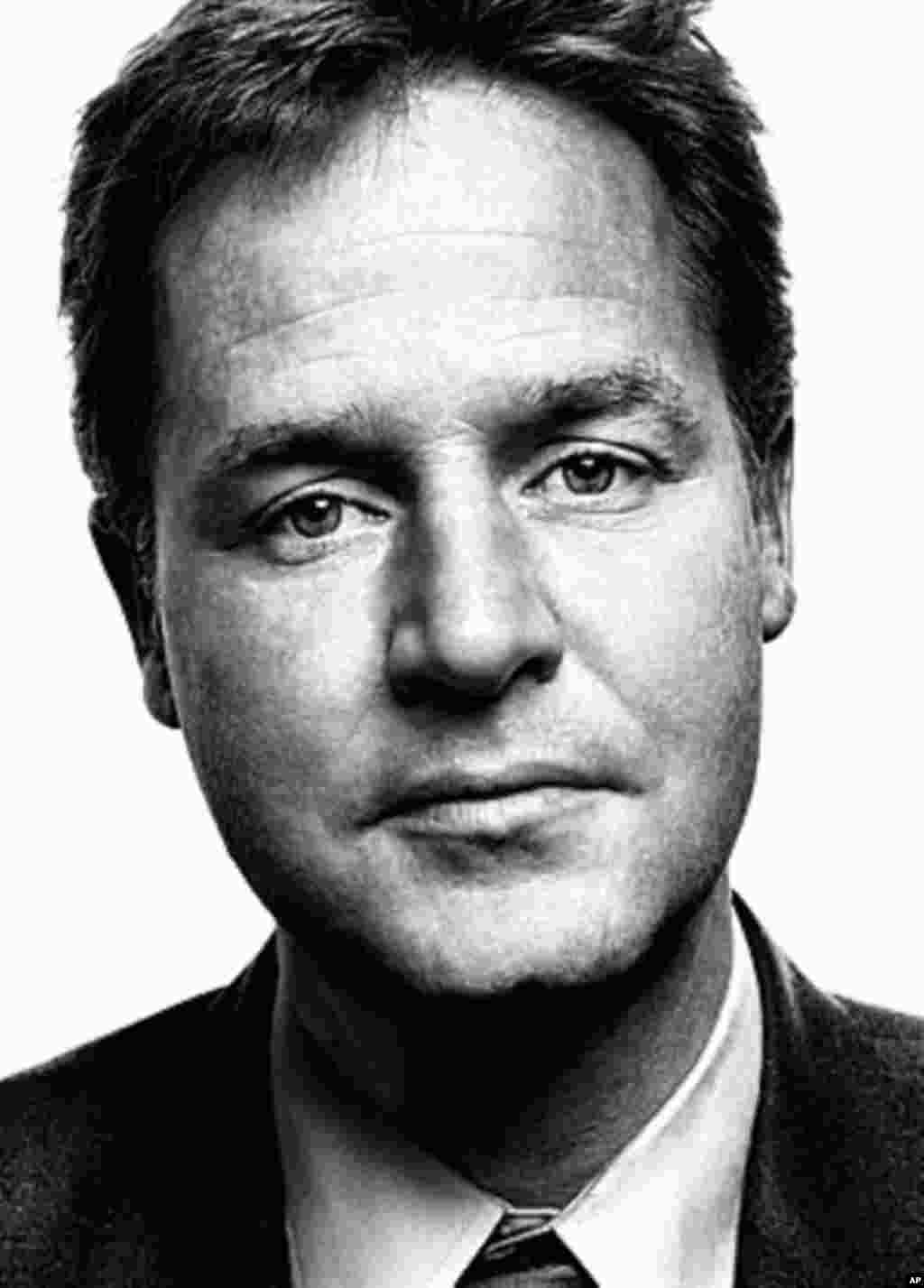 Nick Clegg, deputy prime minister of England