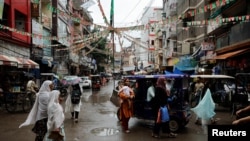 FILE - A view of Zakir Nagar, a Muslim neighborhood in New Delhi, India, Sept. 18, 2024.