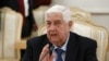 Top Syria Diplomat Moalem, Soft-Spoken Defender of Assad, Dies 