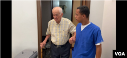Ya es hora de retirarse y Rafael comienza el año 101 de su vida.