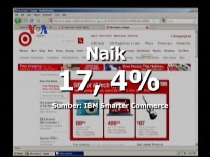 Musim Belanja Akhir Tahun di AS - Laporan VOA