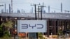 Lokasi pembangunan pabrik kendaraan listrik (EV) baru BYD di Camacari, Brazil, 17 November 2024. (Adriano Machado Brasil BYD/REUTERS)