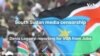 South Sudan media censorship