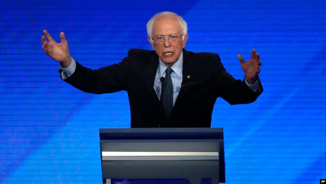 Demokratski predsjednički kandidat Bernie Sanders