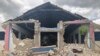 Los escombros de la iglesia de St. Famille du Toirac, en Toirac, Haití, destruida por el terremoto de magnitud 7,2 el 14 de agosto de 2021.