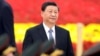 中国领导人习近平在北京天安门广场 （2021年9月30日）