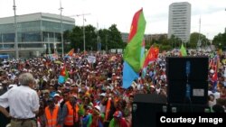 Eritreans Mass Rally in Geneva