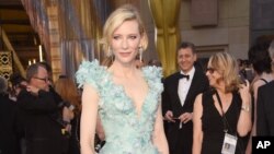FILE - Oscar-winning actress Cate Blanchett, United Nations High Commissioner for Refugees goodwill ambassador, headlines a video released Monday that spotlights the plight of refugees.