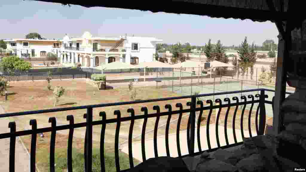 A view of an annex of the U.S. embassy in Tripoli during a media tour organized by the Dawn of Libya, a group of Islamist-leaning forces mainly from Misrata, after the group took over the annex, Aug. 31, 2014. 