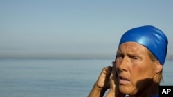 Diana Nyad a punto de terminar aventura