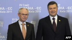 Херман ван Ромпей и Виктор Янукович
