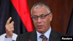 Libya ဝန်ကြီးချုပ် Ali Zeidan
