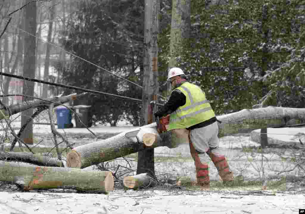 Big Snowstorm North Carolina