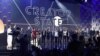 Finalists appear on stage as WeWork presents Creator Awards Global Finals at the Theater at Madison Square Garden, Jan. 17, 2018, in New York City.