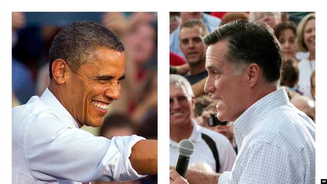 Presiden Obama dan penantangnya dari partai Republik, Mitt Romney, melanjutkan kampanyenya ke negara bagian Virginia (Foto: dok). 