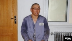 Kenneth Bae saat diinterview oleh surat kabar Jepang pro-Korea Utara 'Choson Sinbo', 26 Juni 2013 (Foto: dok).