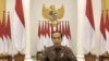 Presiden Jokowi dalam telekonferensi pers di Jakarta, Selasa (20/7) memutuskan untuk memperpanjang PPKM Darurat Sampai 25 Juli (Biro Setpres).