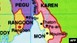 Bản đồ các khu vực sắc tộc của Miến Điện