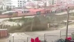 Torrential Rainfall in Bolivia Crashes Bridge to the Ground