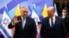 رئیس جمهوری کلمبیا (چپ) در کنار نخست وزیر اسرائیل
