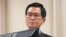 台灣國防部長嚴德發資料照。 (美國之音張永泰拍攝)