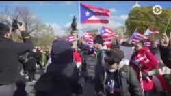 «Пуэрто-Рико - это США»: в Вашингтоне прошел многотысячный марш