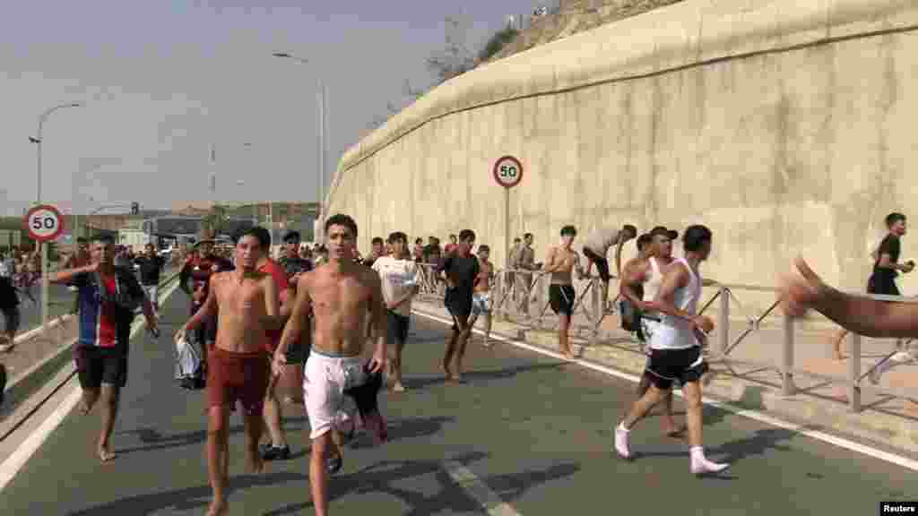 MIGRATION-EUROPE/SPAIN-CEUTA