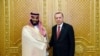 سعودی ولی عہد نے ایردوان سے ملاقات کی درخواست کی ہے: ترکی