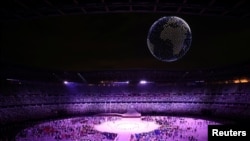 Tokyo 2020 Olympics - The Tokyo 2020 Olympics Opening Ceremony - Olympic Stadium, Tokyo, Japan - July 23, 2021. 