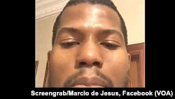Márcio de Jesus, Estudante Sao Tome. Imagem tirado do video. 