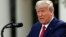 Президент США Дональд Трамп на пресс-брифинге в Белом доме. 29 марта 2020 г.