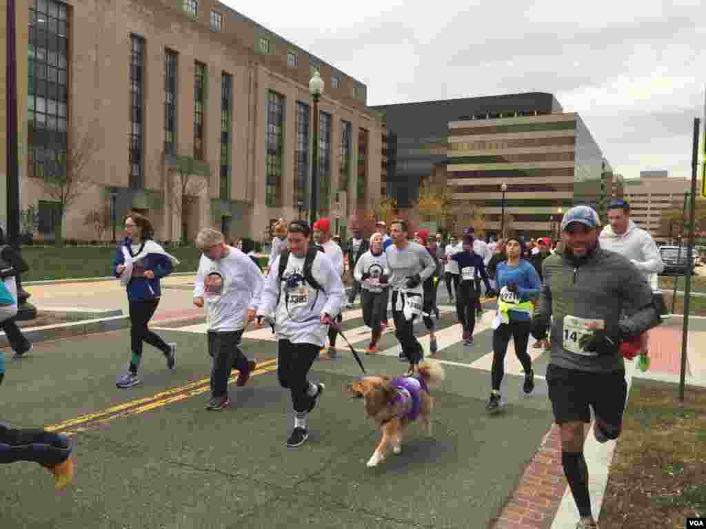 Maratón dedicada a la la lucha contra el hambre en Washington, DC.